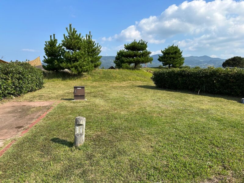 伊上海浜公園オートキャンプ場片付け