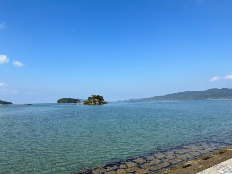 海の景色に癒される