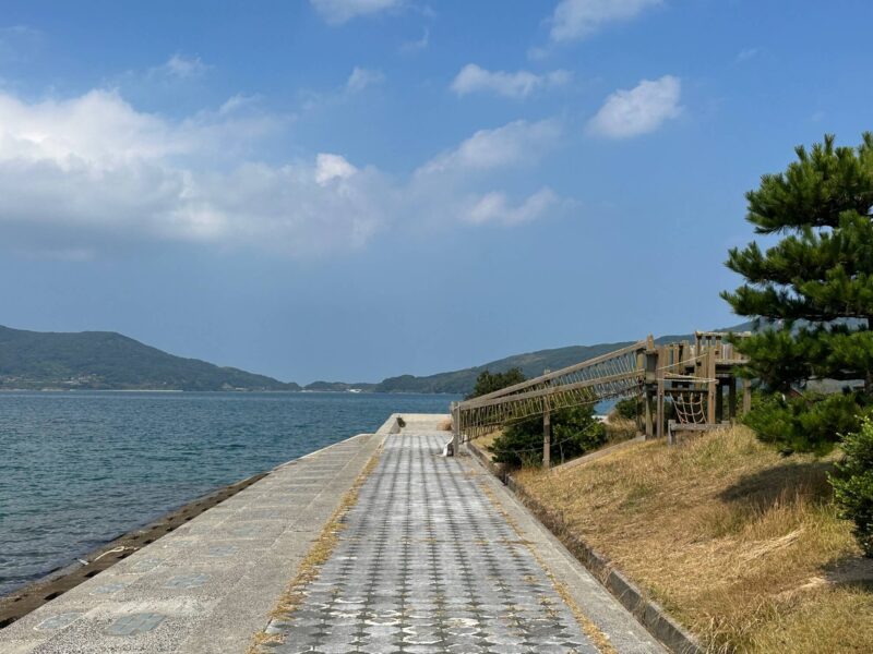 海岸線からの海