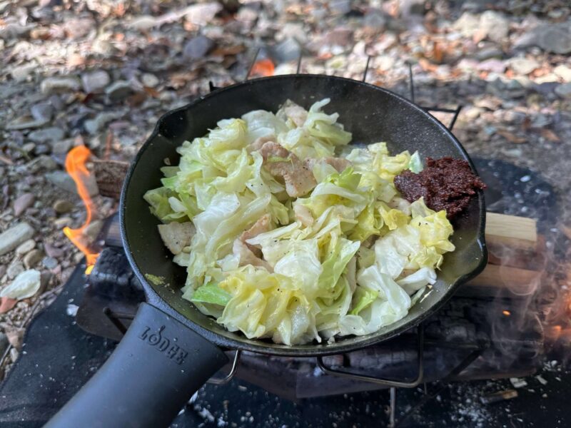 焼肉鉄板完成