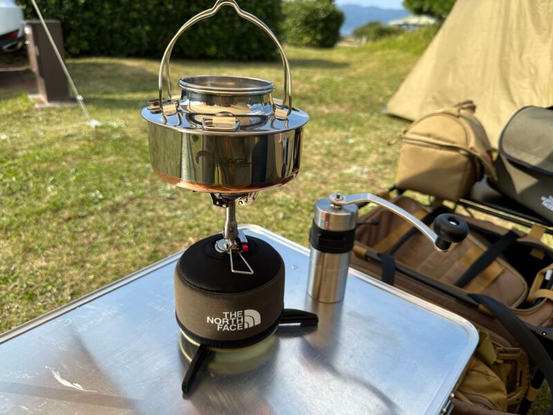 EAGLE Products Campfire Kettle 0.7L実用例