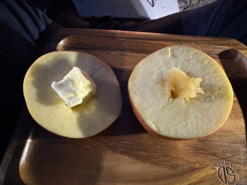 バターと蜂蜜